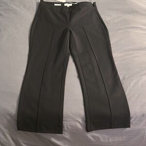 Vince Black Wide-Leg Trousers